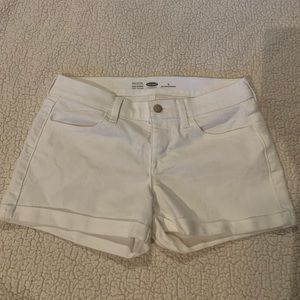 Old Navy White jean shorts